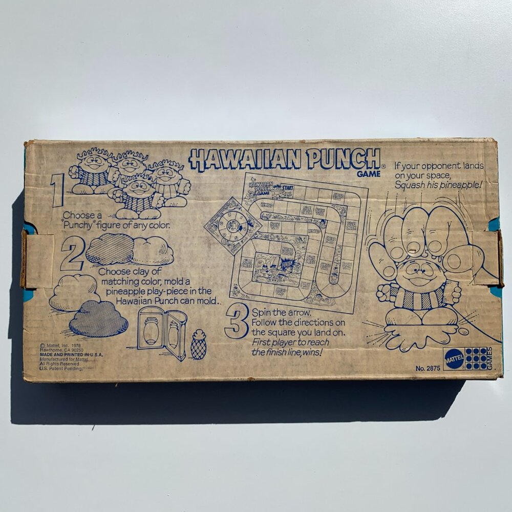 Hawaiian Punch Used Board Game (1978) - Picture 2 of 4